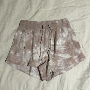 Target Women's Beige Tie-Dye Athletic Shorts